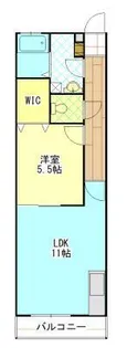 プリエール【1階】の間取り