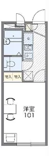 レオパレスマルサン【1階】の間取り