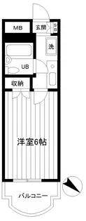 ソワレ・ド・ミノベ鶴見中央【7階】の間取り