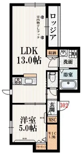 安泰ビル【3階】の間取り