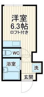 プライムテラス読売ランド【2階】の間取り