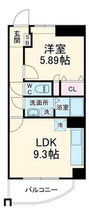 ロワール【3階】の間取り