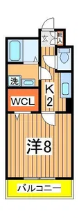 FOREST WIND【2階】の間取り