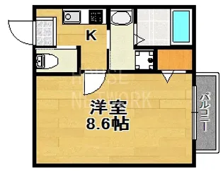 シャンクレールIV【2階】の間取り