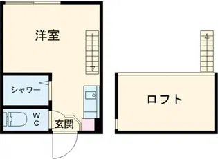 COMS桜上水【1階】の間取り