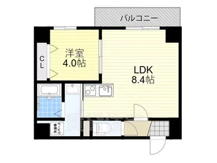 NAMBA STYLE【3階】の間取り
