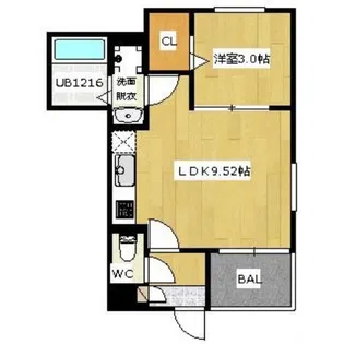 REGALEST堺東【3階】の間取り