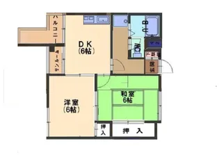 ライムラジュ【2階】の間取り
