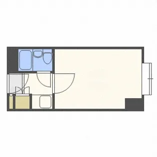 南4条ユニハウス【4階】の間取り