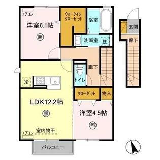 Herencia(エレンシア)【2階】の間取り