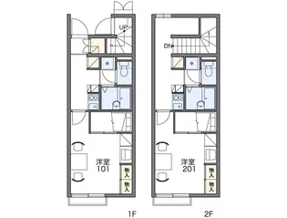 2008【2階】の間取り