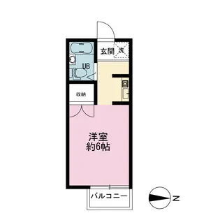 カメリア【2階】の間取り