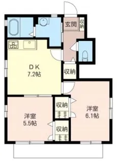 ソレイユ湘南 IIーC積水ハウスシャーメゾン!【1階】の間取り