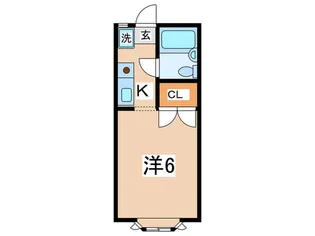 K、Mハイツ【1階】の間取り