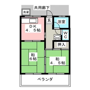 エレクトーンハウス【2階】の間取り