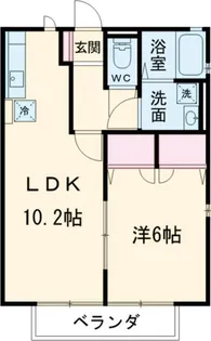 ウェルネスNR【1階】の間取り