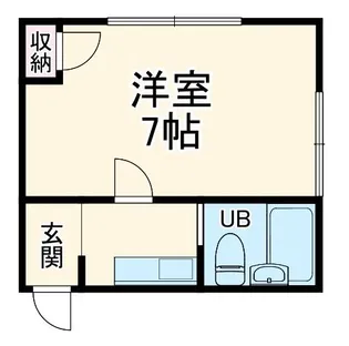 プラーズ愛甲C【1階】の間取り