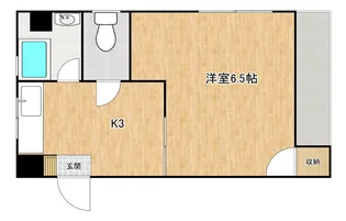 サンライズ【2階】の間取り