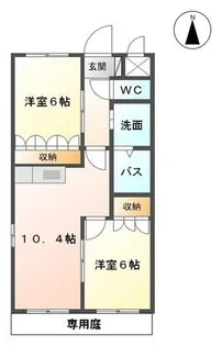 ルーラル1【1階】の間取り