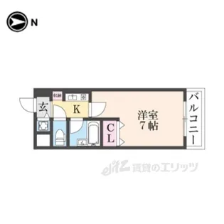 EXCELENTEFABRICA【6階】の間取り