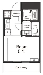 フレンシア ノイエ 八王子【11階】の間取り