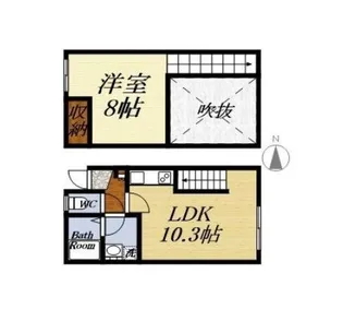 静岡県浜松市浜名区西美薗【一戸建】の間取り