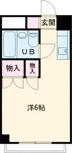 パレスナカノ【3階】の間取り