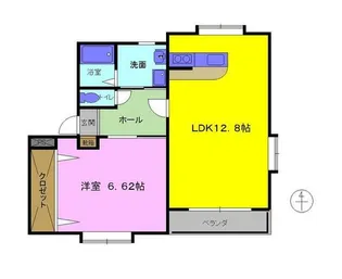 パークタウン畑中NL【1階】の間取り