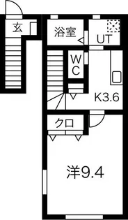 Pierre Homme(ピエール・オム)IV【2階】の間取り