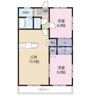スカイブライト【3階】の間取り