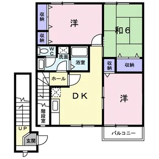 パールライト【2階】の間取り