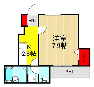 埼玉県戸田市喜沢1【マンション】の間取り