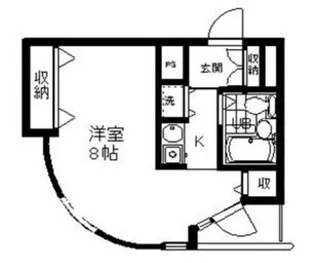 ベルトピア立川I【2階】の間取り