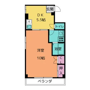 沖田ビル【3階】の間取り