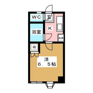 コーポ・ビックワン【1階】の間取り