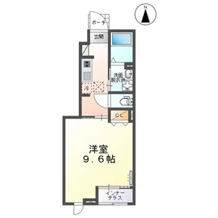 カルペ・ディエム【1階】の間取り