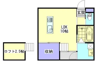 Ever free I【1階】の間取り
