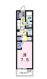 ジョビアル コート【1階】の間取り