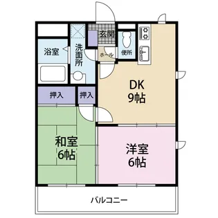 ピュアプラザ・I【2階】の間取り