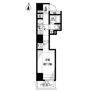 プレール・ドゥーク錦糸町III【10階】の間取り