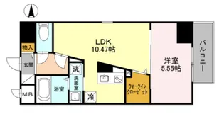 大阪府大阪市北区本庄東2【マンション】の間取り