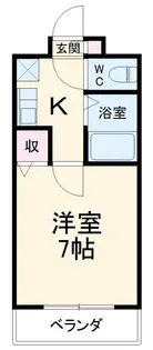 コラールEBー1【3階】の間取り