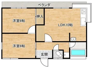 長崎県佐世保市赤崎町【一戸建】の間取り