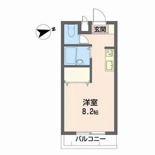 エクセレンスMAY【3階】の間取り