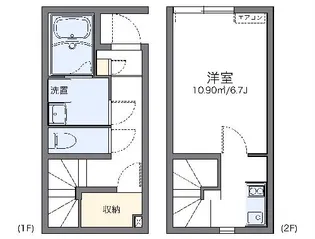 レオネクストプリマヴェーラ【1階】の間取り