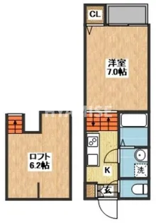 modern palazzo 諫早Sunny Hill【2階】の間取り