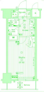 グランド・ガーラ横濱万世町【3階】の間取り