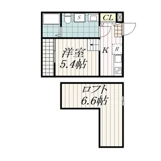 アルブル【2階】の間取り