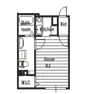 東京都中野区弥生町1【マンション】の間取り