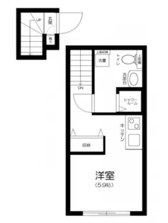 ソルナクレイシア大森II【2階】の間取り